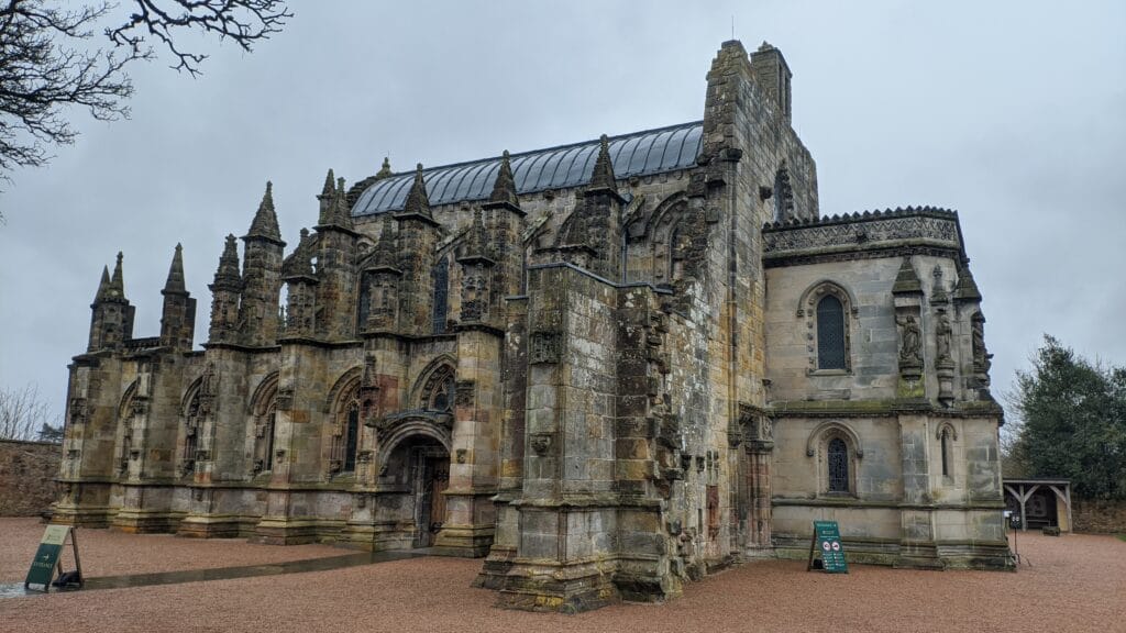 Exterior de la Capilla Rosslyn