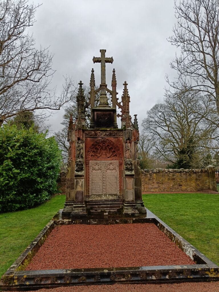 Monumento Sepulcral en la Capilla Rosslyn