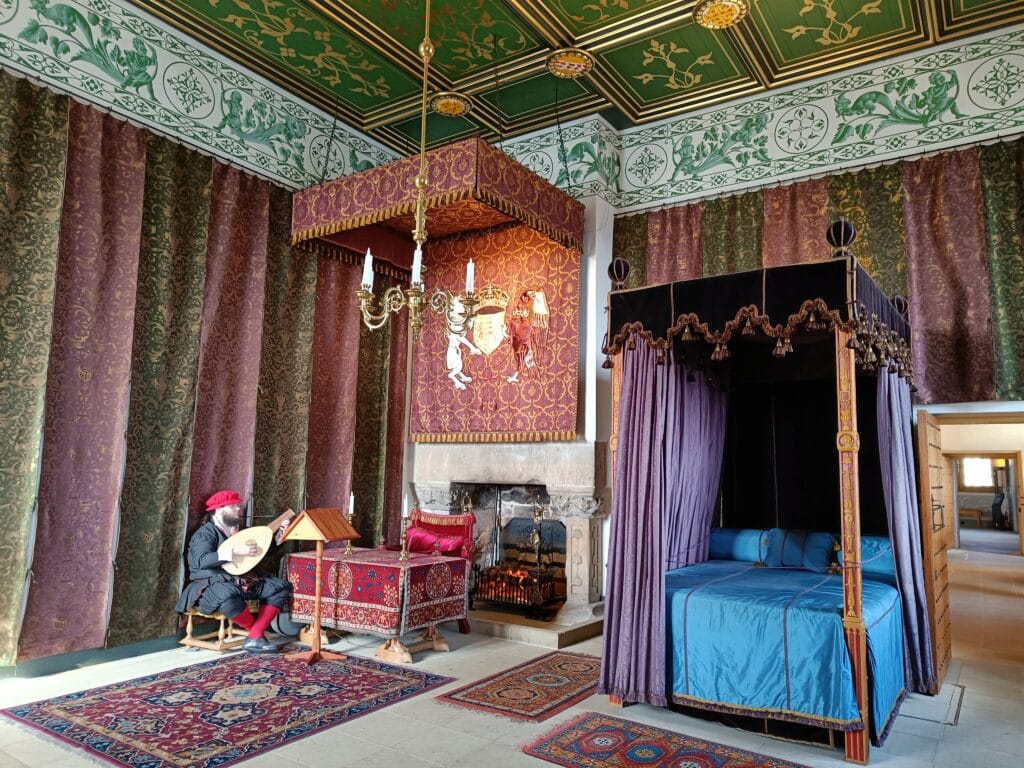 Dormitorio Reina Palacio Stirling