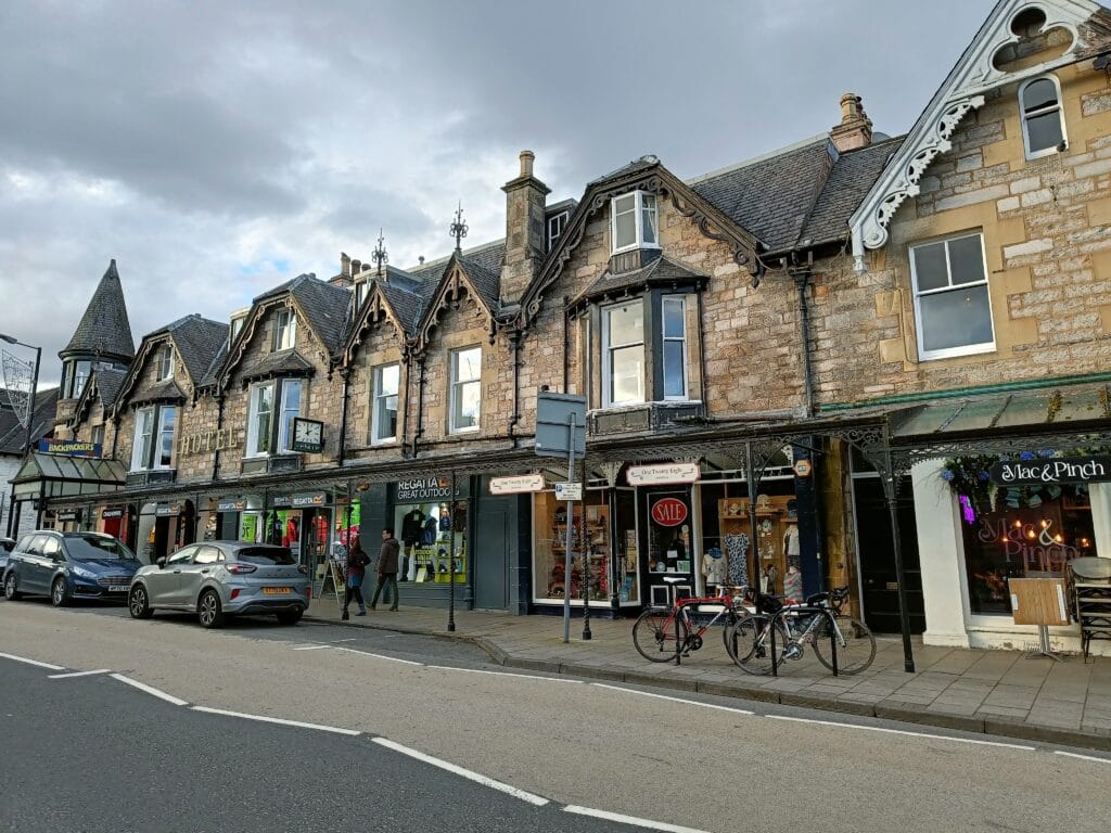 High Street Pitlochry Escocia