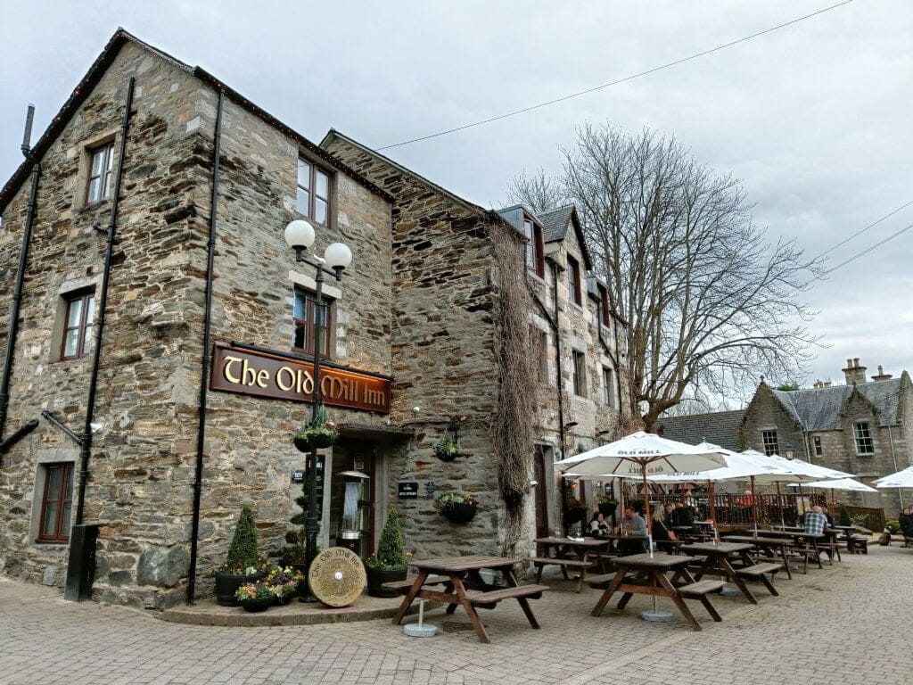 Pub molino Pitlochry Escocia