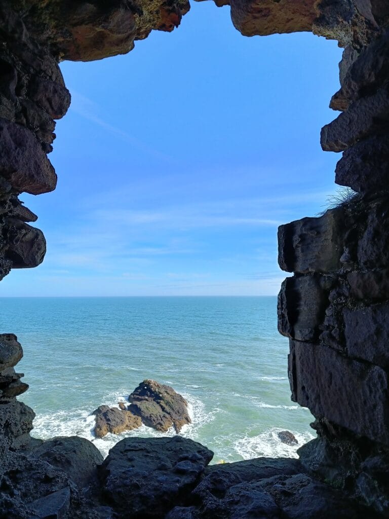 Vistas ventana Castillo Dunnotar Ventana Castillo Dunnotar