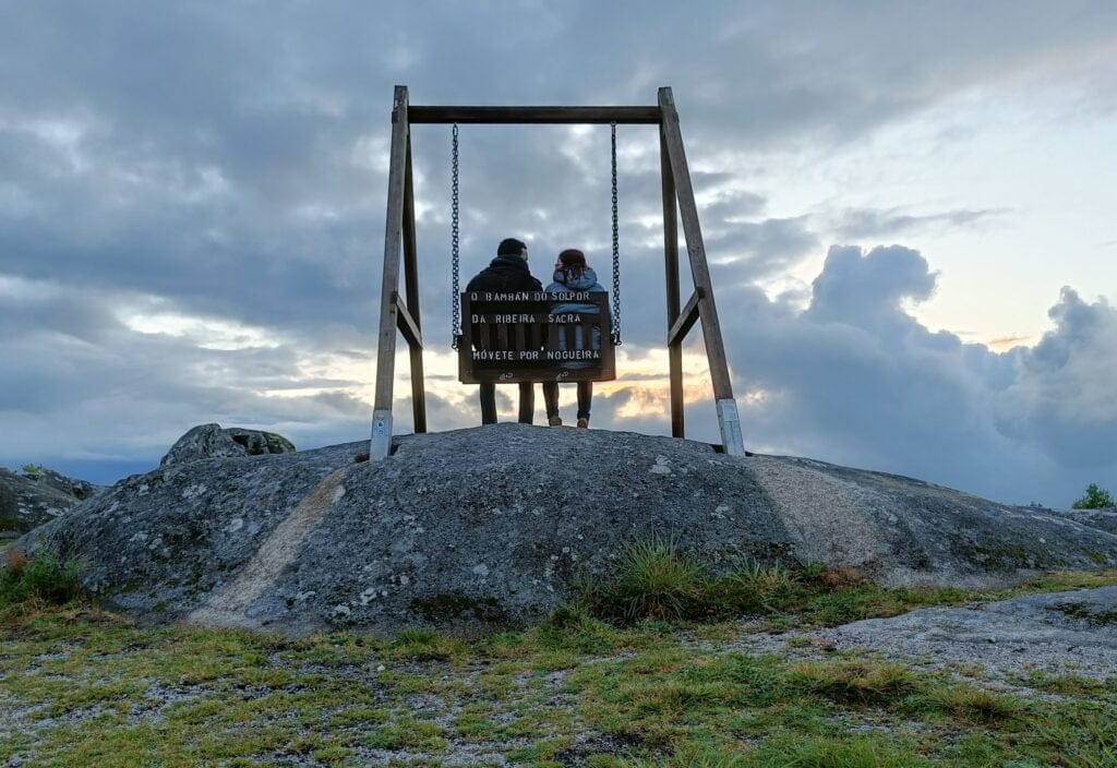 Mirador columpio Ribeira Sacra