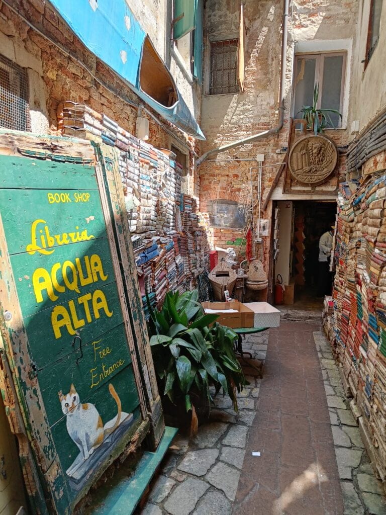 Venecia en 3 días: Librería Acqua Alta
