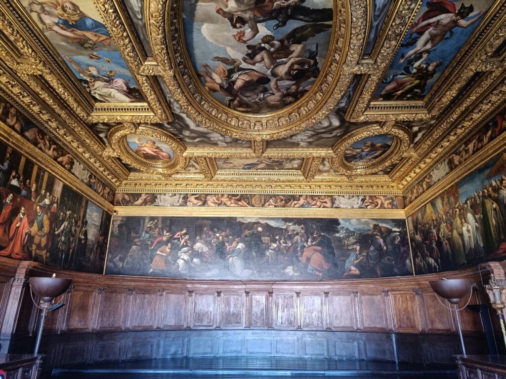 Sala Consejo de los Diez Palacio Ducal Venecia
