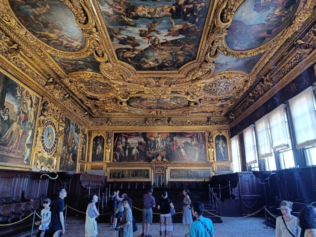 Sala Senado Palacio Ducal Venecia