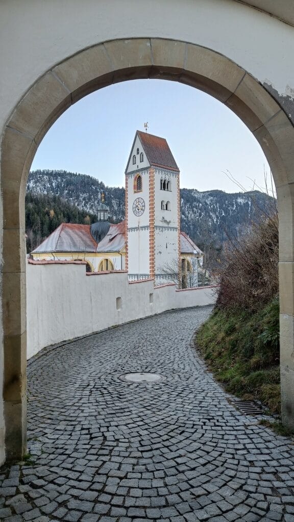 Monasterio de San Mang desde el Castillo Alto