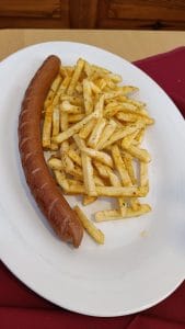 Comer en la Wieskirche: Gasthof Moser, menú infantil