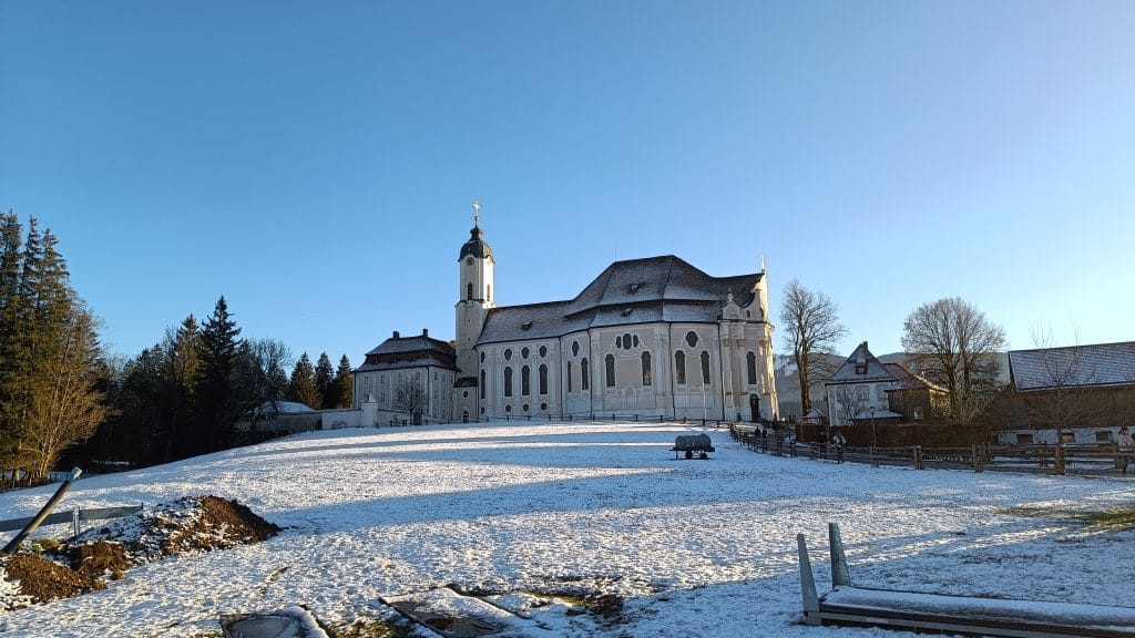 Exteriores Iglesia de Wies