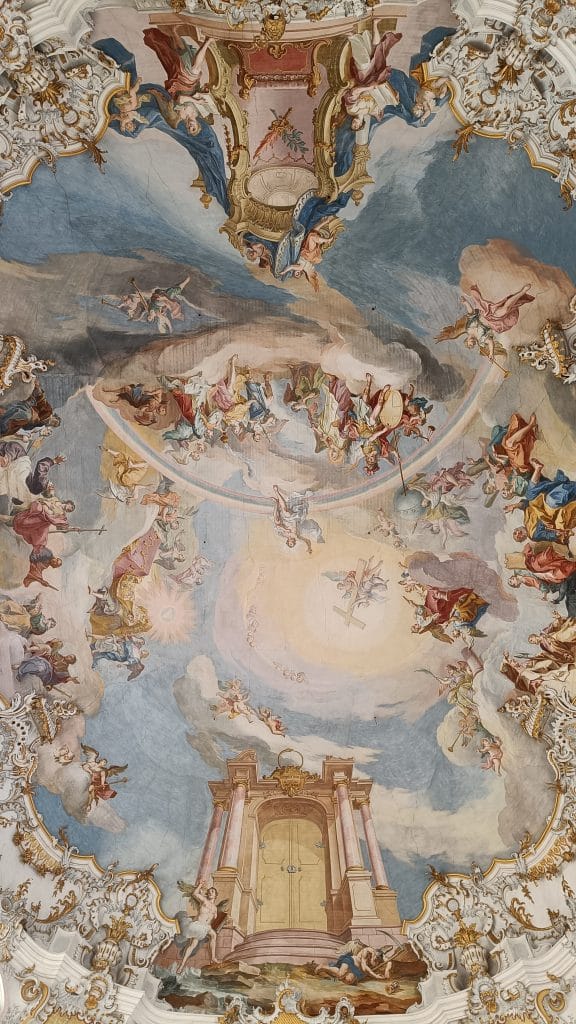 Frescos Iglesia de Wies