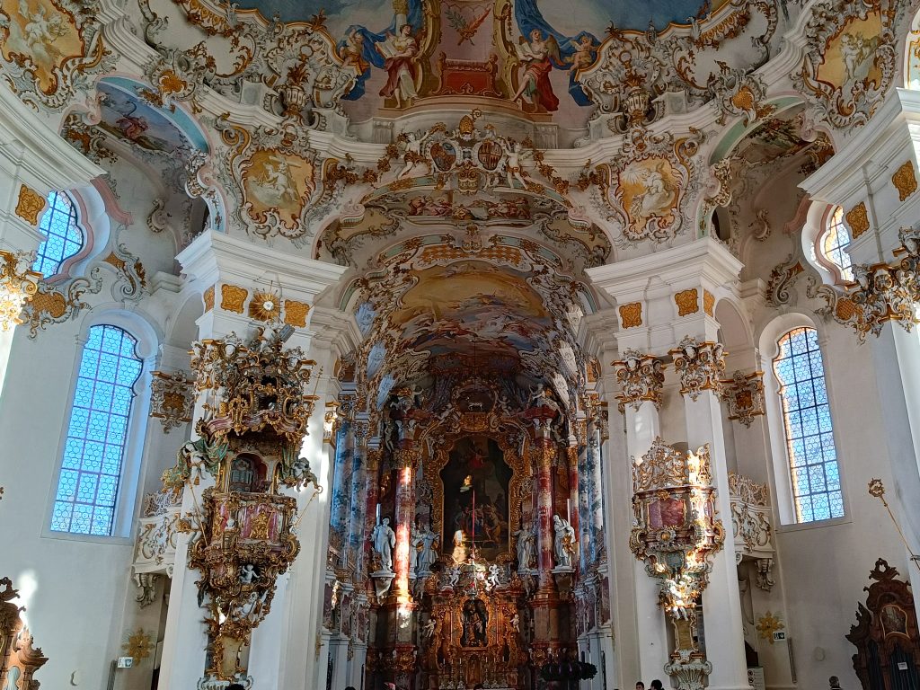 Iglesia de Wies interior