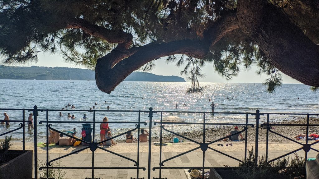 Playas de Izola, en Eslovenia