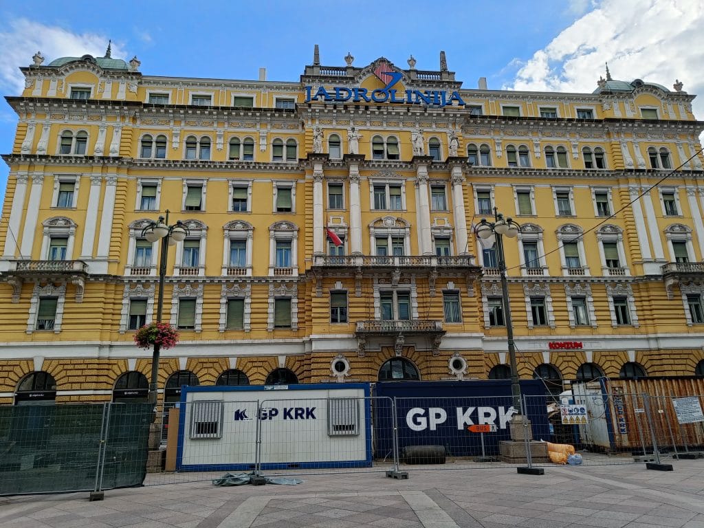 Palacio Adria sede de Jadrolinija Croacia