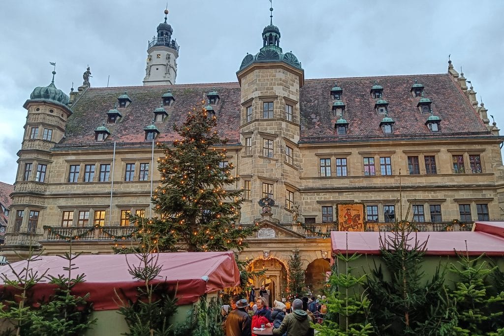 Baviera en Navidad: mercado navideño Rothenburg