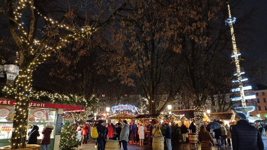 Mercado de Navidad de Viktualienmarkt Munich