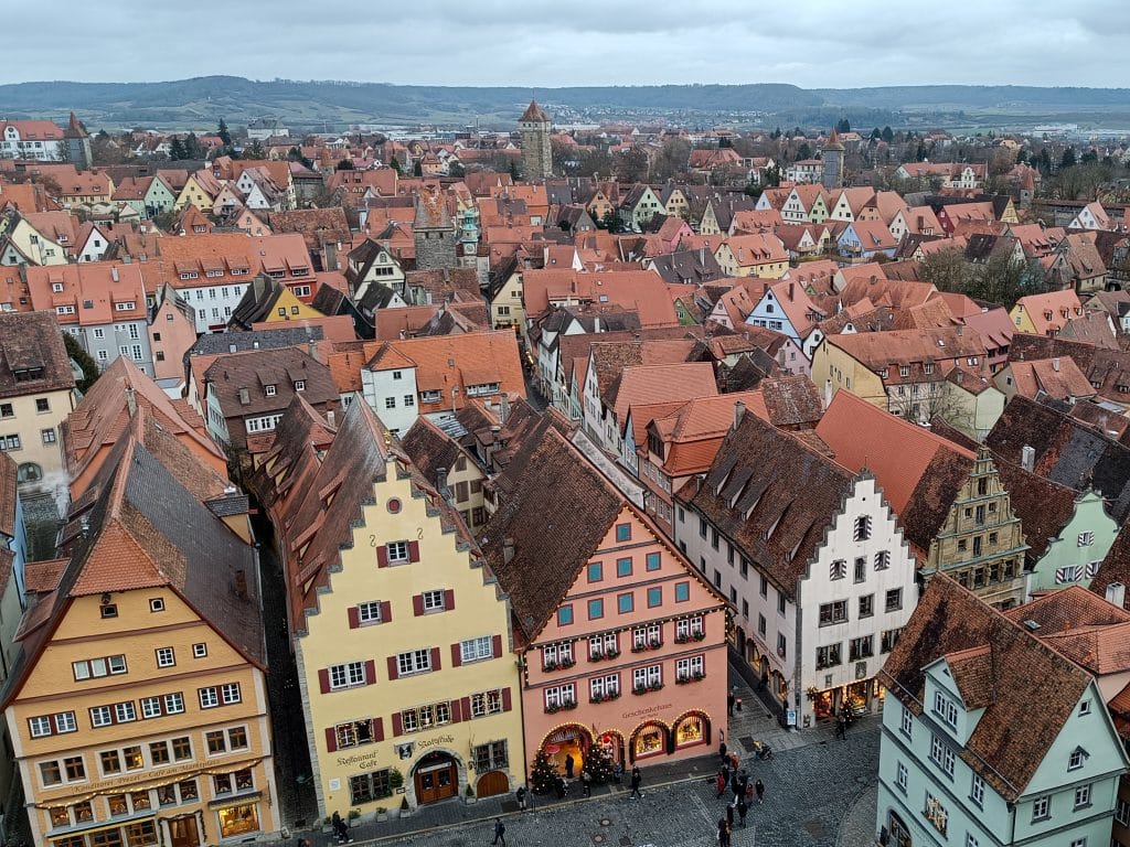 Rothenburg ob der Tauber Panorámica Ayuntamiento