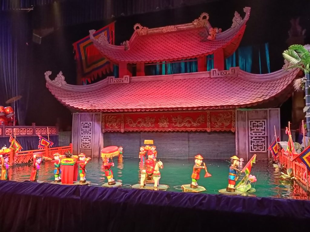 Espectáculo de marionetas de agua