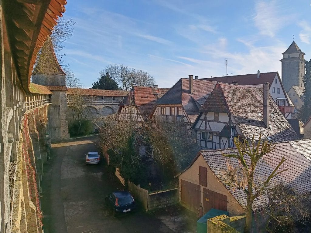 Muralla de Rothenburg ob der Tauber